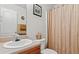 Clean bathroom featuring a shower and vanity at 3756 Bondurant Dr, Douglasville, GA 30135