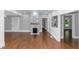Hardwood floors, fireplace, and an open floor plan at 1068 N Main Nw St, Conyers, GA 30012