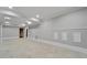 Finished basement with recessed lighting and tile flooring at 6159 Fernstone Nw Ct, Acworth, GA 30101
