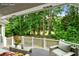 Relaxing deck overlooking a lush wooded area at 6159 Fernstone Nw Ct, Acworth, GA 30101