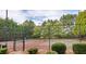 Community tennis courts with fencing at 3139 Redwood Run, Atlanta, GA 30349