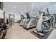 Modern gym with treadmills, elliptical trainers, and weights at 955 Juniper Ne St # 4027, Atlanta, GA 30309
