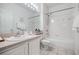 Clean bathroom with tub/shower combo and updated vanity at 955 Juniper Ne St # 4027, Atlanta, GA 30309