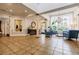 Elegant lobby with tiled floors and comfortable seating at 955 Juniper Ne St # 4027, Atlanta, GA 30309