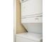 Stackable washer and dryer in laundry closet at 3635 E Paces Ne Cir # 1214, Atlanta, GA 30326