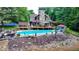 Inviting in-ground pool with large deck at 3525 Hamilton Mill Rd, Buford, GA 30519