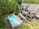 Aerial view of the home and the large pool at 4660 Jett Rd, Atlanta, GA 30327