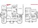 Detailed floor plan showcasing a large Gathering home with multiple bedrooms and a three-car garage at 1819 Trinidad, Stockbridge, GA 30281
