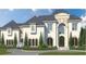 Luxury home exterior with circular driveway at 1813 Trinidad, Stockbridge, GA 30281