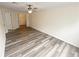 Spacious bedroom with ceiling fan and walk-in closet at 6383 Wedgewood Trce, Tucker, GA 30084