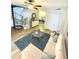 Living room features a comfy sectional sofa and stylish decor at 4701 Flat Shoals Rd # 68D, Union City, GA 30291