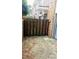 Private patio area with wooden fence and a concrete slab at 4701 Flat Shoals Rd # 68D, Union City, GA 30291