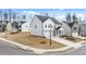 Two-story house with white siding and gray roof, curb appeal at 1718 Lacebark Elm Way, Lawrenceville, GA 30045