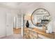 Bathroom with large mirror and access to bedroom and shower at 6375 Rosetta Dr # 86, South Fulton, GA 30331
