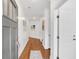Light and airy entryway with hardwood floors at 205 Lakeside Pl, Canton, GA 30114
