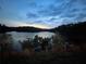 Serene lake view at sunset at 205 Lakeside Pl, Canton, GA 30114