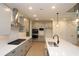 Modern kitchen with stainless steel appliances and an island at 234 Wild Ginger Bnd, Woodstock, GA 30188