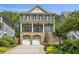 Brick two-story home with stone accents and two-car garage at 1270 Star Ne Dr, Brookhaven, GA 30319