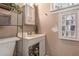 Small bathroom with vanity and shelving at 4115 Hicks Rd, Austell, GA 30106