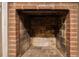 Brick fireplace with clean interior at 4115 Hicks Rd, Austell, GA 30106
