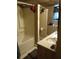 Updated bathroom with double vanity and shower at 1005 Ashby Ter, Atlanta, GA 30314