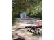 Backyard with a shed and some yard debris at 1005 Ashby Ter, Atlanta, GA 30314