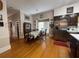 Breakfast nook with a table and chairs, adjacent to the kitchen at 3355 Smithtown Rd, Suwanee, GA 30024