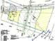 Survey map detailing lot lines and dimensions at 4795 Woodvale Dr, Sandy Springs, GA 30327