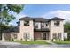 Modern two-story house with light beige exterior at 4795 Woodvale Dr, Sandy Springs, GA 30327