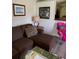 Living room with sectional sofa and accent chair at 160 Scott Rd, Canton, GA 30115