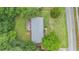 Aerial view of a house with a deck at 1008 Wiley Bridge Rd, Woodstock, GA 30188