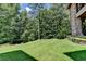 Landscaped backyard offering a private and serene setting at 962 Chattooga Trce, Suwanee, GA 30024