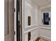 Private home elevator with wood and white finishes at 962 Chattooga Trce, Suwanee, GA 30024