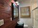 Modern bathroom featuring a glass enclosed shower and vessel sink at 2023 Lee Dr, Austell, GA 30168