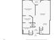 Floor plan showing a one bedroom unit at 230 E Ponce De Leon Ave # 322, Decatur, GA 30030