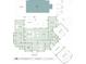 Floor plan of a luxury home with pool and 3-car garage at 811 Woodvale Pt, Suwanee, GA 30024