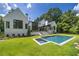Stunning white home with a large backyard and a beautiful pool at 1235 Mount Paran Nw Rd, Atlanta, GA 30327