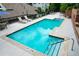 Community pool with comfortable seating and brick accents at 4254 River Green Nw Dr # 616, Atlanta, GA 30327