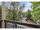 Private balcony overlooking community courtyard at 4254 River Green Nw Dr # 616, Atlanta, GA 30327