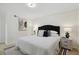 Main bedroom with king-size bed and neutral decor at 4254 River Green Nw Dr # 616, Atlanta, GA 30327