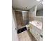 Bathroom with a walk-in shower and white vanity at 3212 Henderson Mill Rd # 2, Atlanta, GA 30341