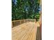 Spacious wooden deck with treeline views at 4670 Eberline Ct, Stone Mountain, GA 30083