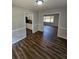 Bright dining room with hardwood floors and neutral walls at 4670 Eberline Ct, Stone Mountain, GA 30083