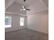 Bright and airy bedroom with ceiling fan and carpet flooring at 221 Bridgemill Ln, Hampton, GA 30228