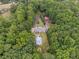 Aerial view of home with pool and large backyard at 3992 Doc Sams Rd, Cumming, GA 30028