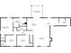 Two-story home floor plan, showing bedrooms, bathrooms and living areas at 3992 Doc Sams Rd, Cumming, GA 30028