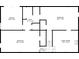 Floor plan displays a ranch-style home with garage and Gathering room at 3992 Doc Sams Rd, Cumming, GA 30028