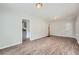 Spacious living room featuring wood-look floors and an open floorplan at 2666 Blount St, Atlanta, GA 30344