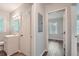 Clean bathroom with vanity, toilet and access to other rooms at 2666 Blount St, Atlanta, GA 30344