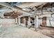 Unfinished basement with exposed utilities and concrete floor at 2666 Blount St, Atlanta, GA 30344